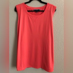 Karen Scott! Coral Tank Top Sz XXL